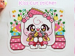 100 pcs random Korean high quality kiss cut sticker lot, kpop photocard stickers