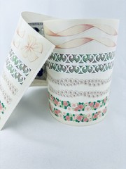 Vintage Sandy Lion Sticker Roll Wedding Border Scrapbooking Sandylion Craft