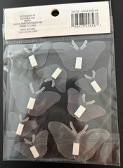 RECOLLECTIONS HALLOWEEN DIMENSIONAL STICKERS 9 PC EMBELLISHMENTS BUTTERFLY MOTH