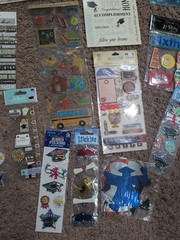 Lot of SCHOOL & GRADUATION Stickers & DieCuts Jolee’s, Stickles, La petites, Etc