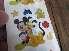 NEW Sandylion Sticker Lot Disney Theme Park Mickey Mouse Sheet Border Pluto