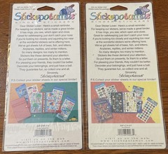 Lot Of 2 New Sealed Stickopotamus Binder Stickers Sheets Beach Vacation Tropical