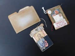 Junk Journal Add On OOAK File Envelope Note Pad Ephemera Tags Choice Of Set