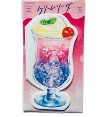 Stationary Letter Set, Pink Blue Cream Soda, Kawaii 8 Pcs, US SELLER
