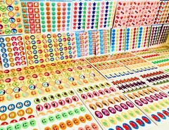 WHOLESALE! Sticker Lot Set Planner Craft Scrapbook Variety Of Themes | 1079+ Pcs