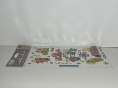 Sticko EK Success Stickers Crafting Scrapbooking Cathy B Vellum Party Presents
