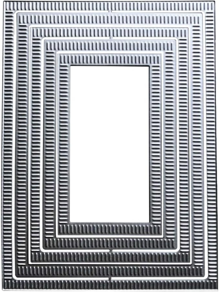 Rectangle Border Die Cut for Card Making, Scrapbooking Die-Cuts, Metal Cutting D