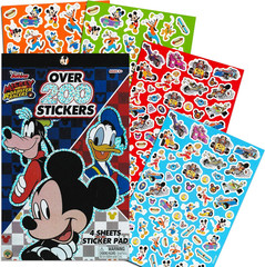 Mickey Mouse Stickers Booklet with 216 Stickers