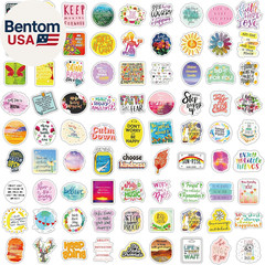 300PCS Motivational Sticker, Inspirational Words Stickers for Teens Adults Stude