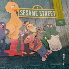 Lot of 8 Jolee’s Boutique EK Success Sesame Street Stickers Dimensional NEW (C11