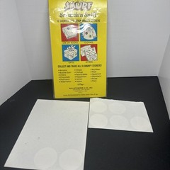 Open Vintage Smurf Scratch & Sniff Smurfy Stickers