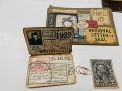 Junk Journal Add-Ons Handmade Tags Card Envelope File Clipboard Ephemera Set 6