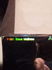 hologram «Asaho Disc» 1981 Patent Pending Steve McGrew