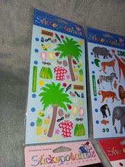 Vintage Stickopotamus Scrapbooking Binder Stickers Lot of 4 New in Package Vtg