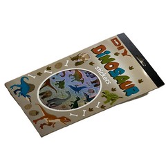 Dinosaur Fun Cartoon Sticker Sheets for Scrapbooking Crafts Decorative Hobbies