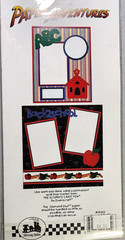 Stamping Station 2000 School Kids Stickers & Glitter Die Cuts Set Vintage