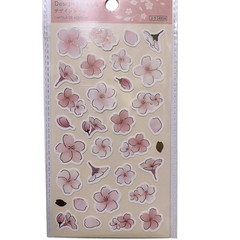 Kawaii Sakura Cute Cherry Blossom Sticker Set Japan Stationery