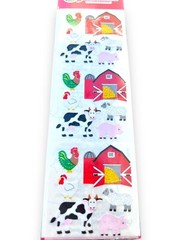 Vintage Sandylion Farm Animals Barn Stickers Kromekote RARE 1980’s SEALED