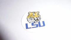 Pre Cut One Inch Bottle Cap Images LSU Free Ship