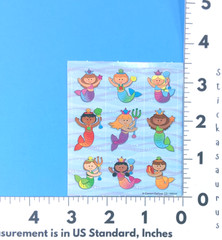 Carson Dellosa Mermaids Mini Sticker Sheets Lot Of 5