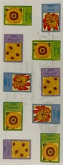 FLOWER SEED PACKET Stickers(10pc) Creative Memories•Garden•Sunflower •Daylily•