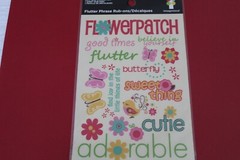 IMAGINISCE » LUCY BIRD COLLECTION » Rub-ons, 001910 – FLOWER PATCH
