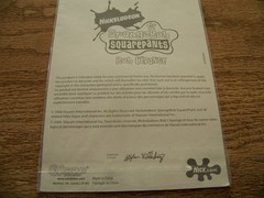 New Sealed Nickelodeon SpongeBob Squarepants 2006 Stickers Viacom 2 Sheets NEW