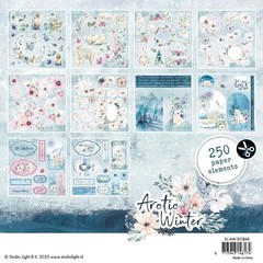 Studio Light Artic Winter Die-Cut Block Paper 20/Pkg-Nr. 68 LAWDCB68