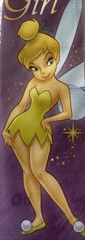 BIRTHDAY GIRL TINKER BELL AWARD RIBBON(1pc)Disney •Disneyland Party•Special Gift
