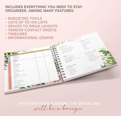 Destination Wedding Planner Step By Step Journal Stickers Photos Bridal Gift