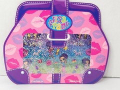 Lisa Frank Stickers Prismatic Purse Diva Glamour Girl Sticker Flakes fashion