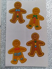 Vintage Mrs Grossman’s Stickers CHRISTMAS HOLIDAY 10 mods = 25 pieces