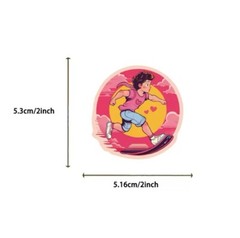 Set of 50 Kawaii Anime Retro Vinyl Waterproof Stickers Waterbottle Laptop