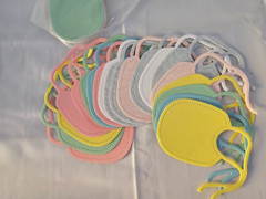 Baby Shower Craft Scrapbook Shapes Lot of 528 (22 pkgs of 24) Colorful Paper