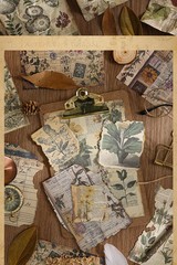 30 pcs Vintage Scrapbooking Stickers DIY Craft Supplies for Album Planner