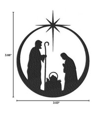 hinana Christmas Angel Star Metal Die Cuts