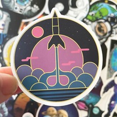 50pcs NASA stickers, Astronaut, Space, spaceship, FREE Shipping*