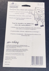 SpongeBob SquarePants Stickers – 2 Sheets