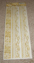 NRN Designs Vellum Sticker Sheet ~ Wedding Borders & Corners