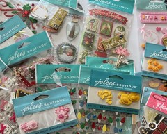 LOT #326 – 150 JOLEE’S 3D STICKERS & EMBELLISHMENTS – SOME RARE ONLY JOLEE’S