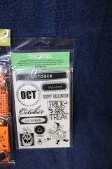 Halloween Stickers, Die-cuts, and Stamps- Jolees, Hero Arts, Laser Cut Accents