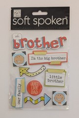 Oh Brother Big Little Brothers Scrapbooking Stickers By Soft Spoken