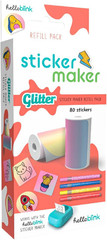 Hello Blink – Sticker Maker – Refill Pack with 80 Glitter Stickers – Children Ag