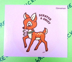 Christmas Scented Large Stickers Everything Smells You Choose