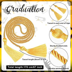 3 Pcs 2026 Graduation Stole and Award Medal Set Valedictorian Sash and Award