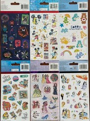 MEGA!!! 555+ SANDYLION STICKER COLLECTION – TONS OF MXD THEMES, MOVIE SUPERHERO