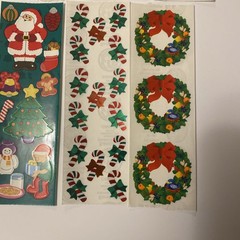 Mrs. Grossman’s & Sandy Lion LOT of 7 Sheets of Vintage Christmas Stickers!