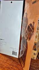 2 sets Kaisercraft WOOD FLOURISHES BIRD CAGES: 3 pcs, 3 sizes, 3 designs ea.