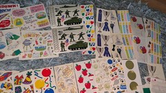 Lot Vintage Stickers For Scrapbooking Frances Meyer 5 Full Packs Lits Of Mods
