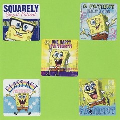 10 SpongeBob SquarePants Patient – Large Stickers – Rewards